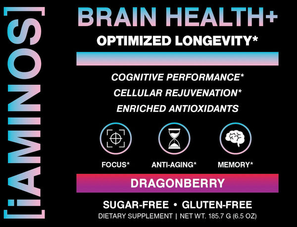 Focus enhancement for brain health to improve memory and support anti-aging effects