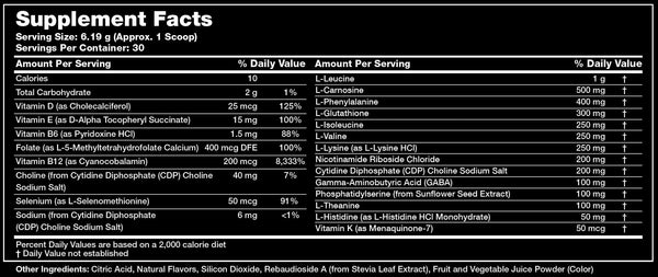 Focus enhancement for brain health to improve memory and support anti-aging effects